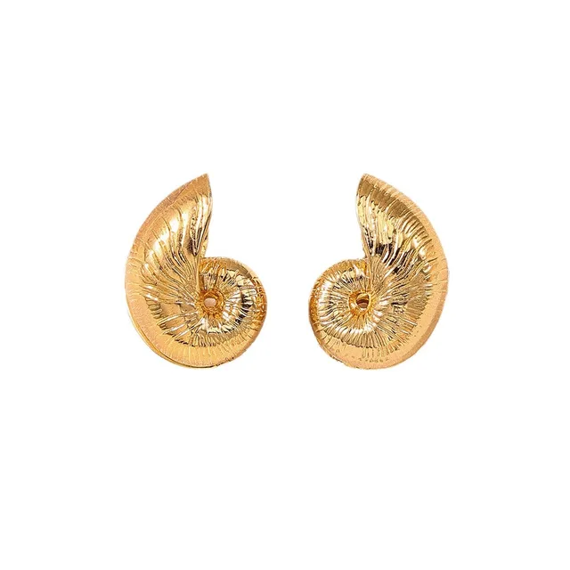 Mystic Twirl Shell Earring