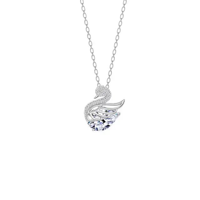 Swan's Embrace Necklace