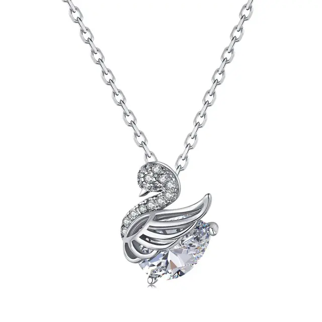 Swan's Embrace Necklace