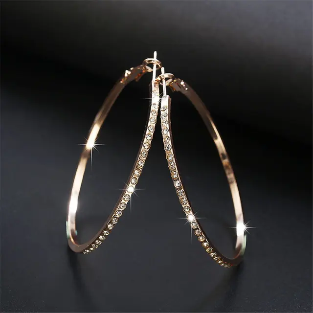 Starlight Halo Hoops Earring