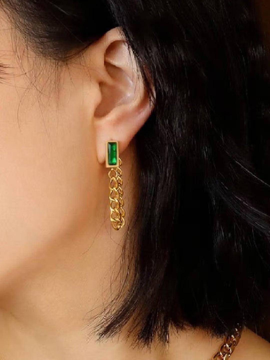 Emerald Earrings