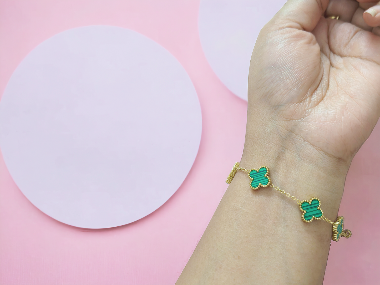 Flora Radiance Clover Bracelet