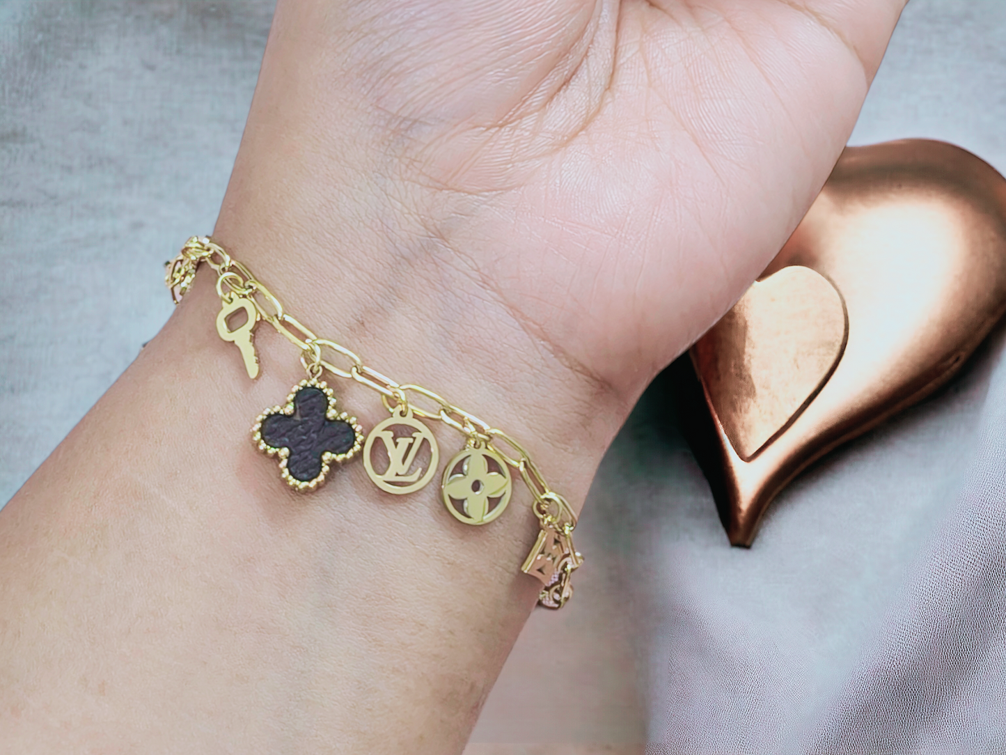 Golden Dream Clover Bracelet