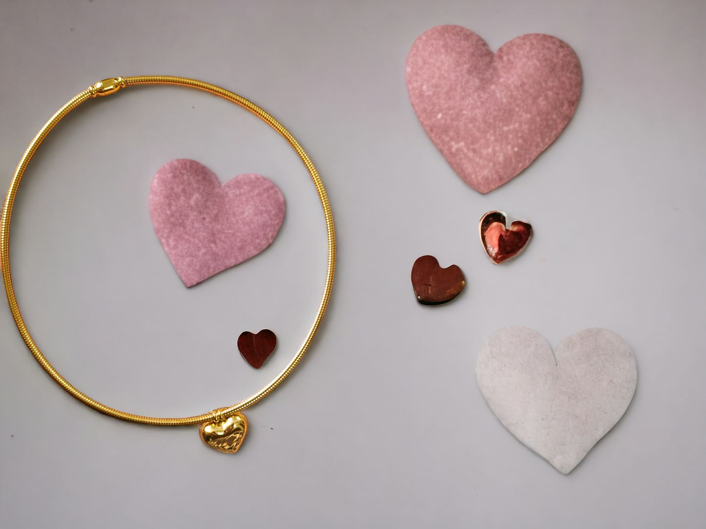 Heart Choker Necklace