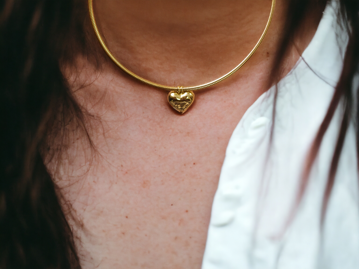 Heart Choker Necklace