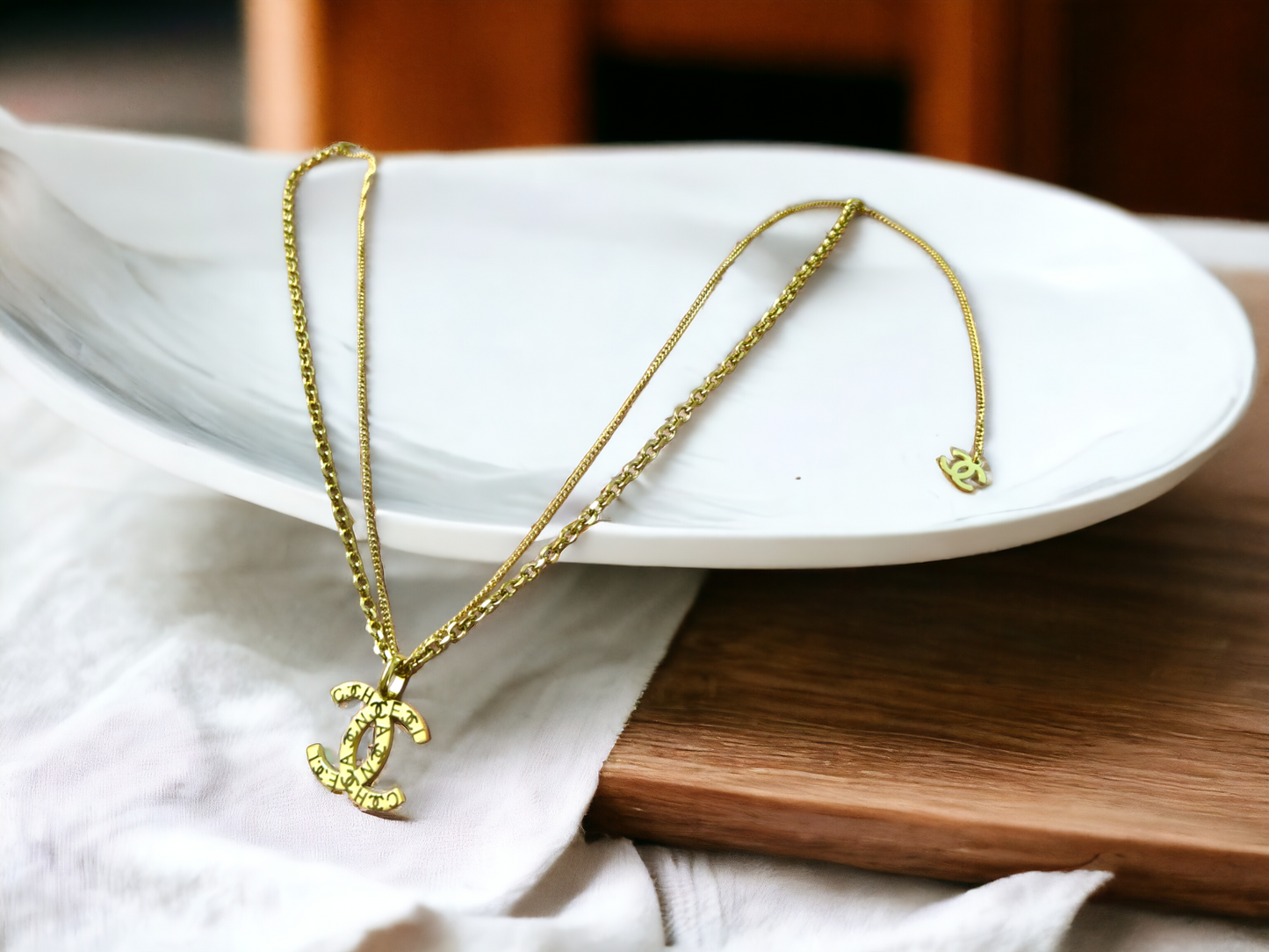 Double Chain Necklace