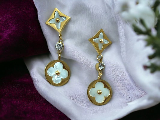 Clover Drop Earrings