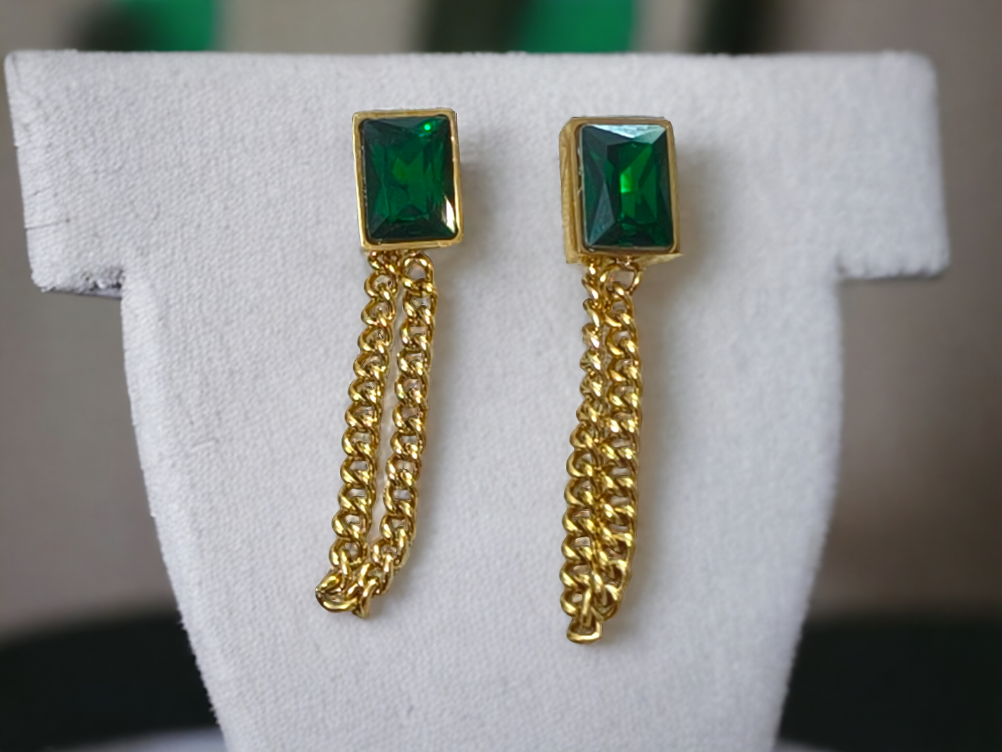 Emerald Earrings