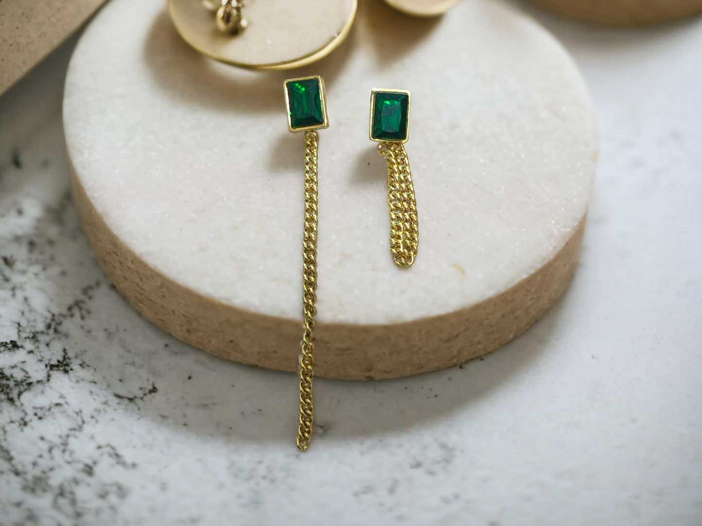 Emerald Earrings