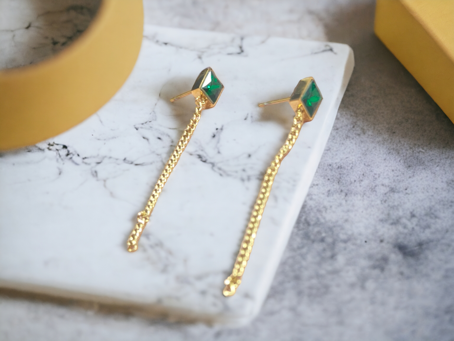 Emerald Earrings