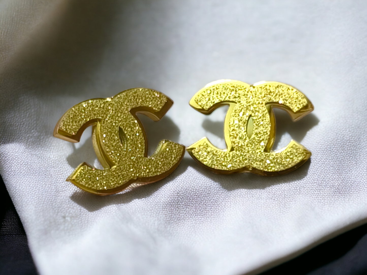 Golden Glamour Studs