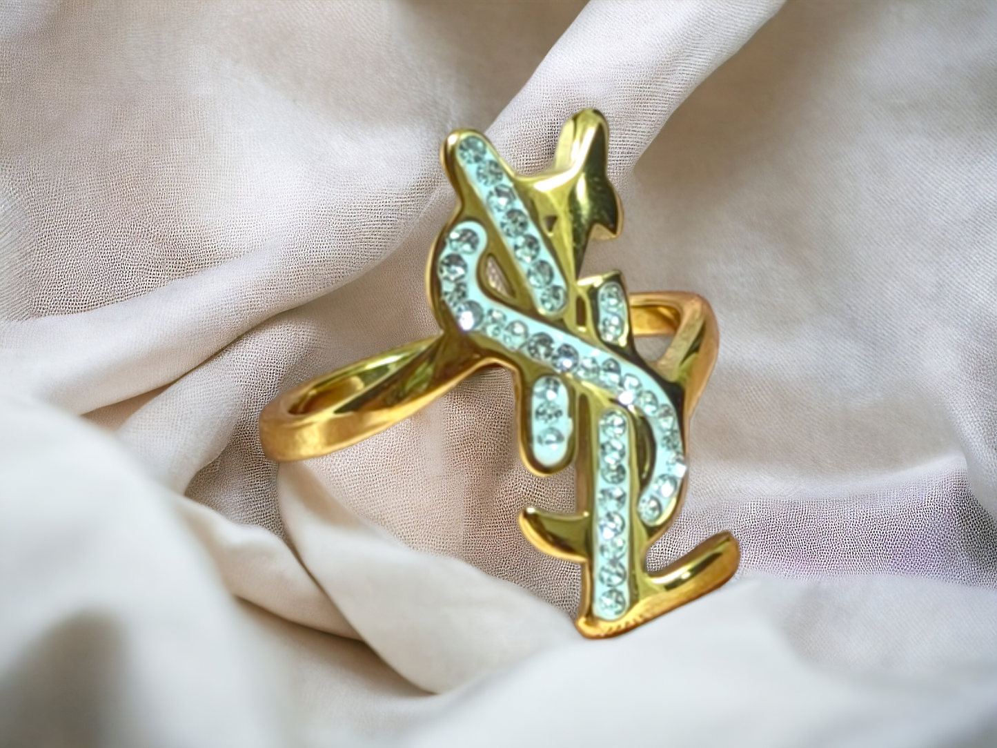 Gold Treble Clef Ring