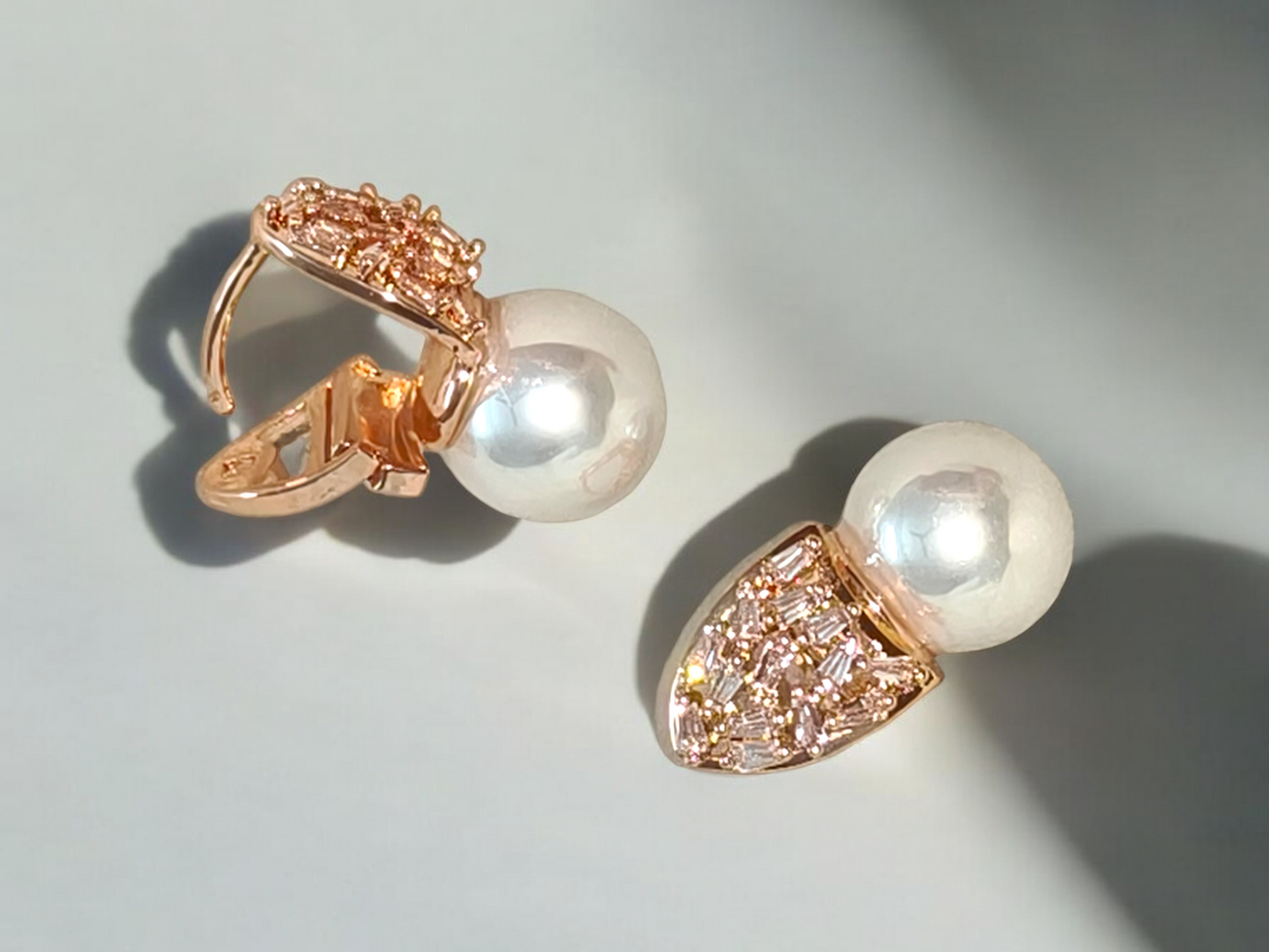 Pearl Flutter Hoops