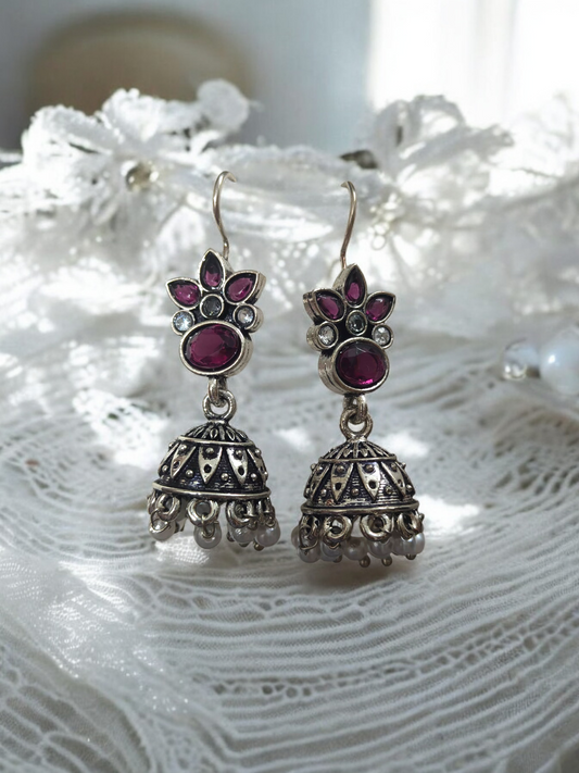 Royal Bloom Jhumka