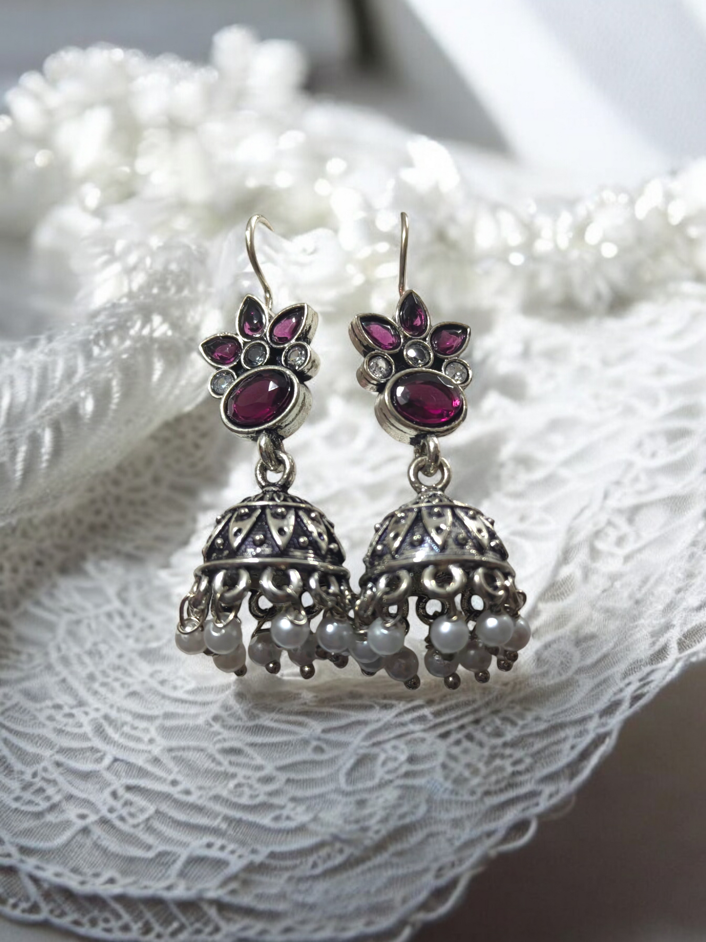 Royal Bloom Jhumka