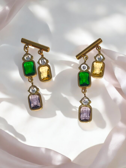 Gemstone Dreams Drop Earring