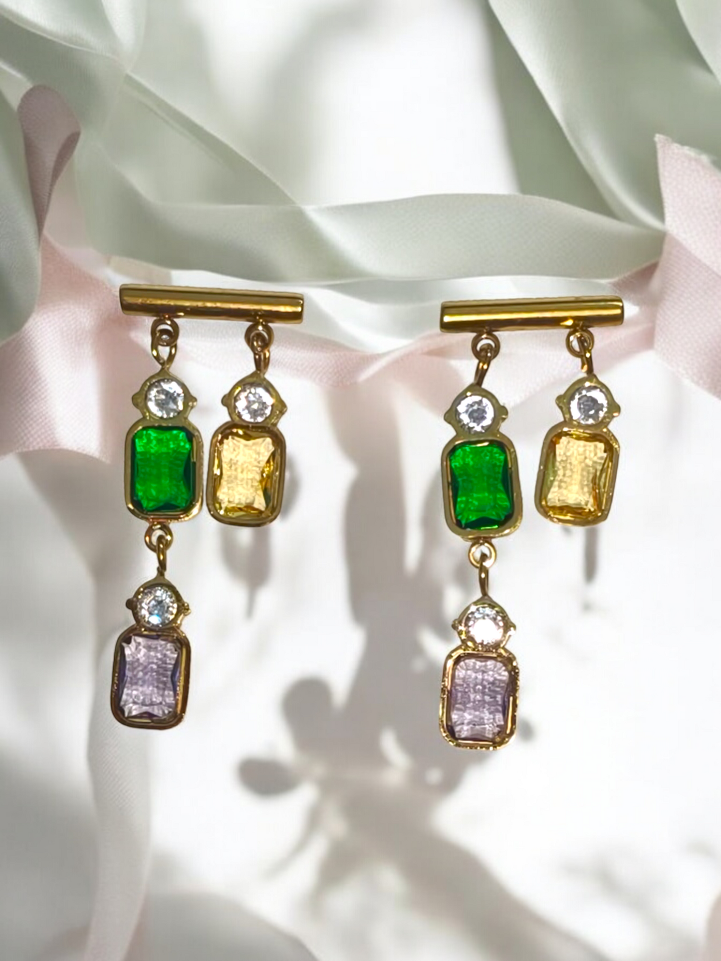 Gemstone Dreams Drop Earring