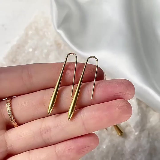 Sleek Drop Earring